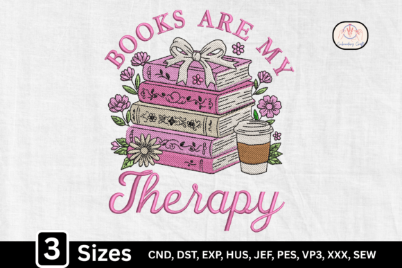 Book Lover, Books Are My Therapy
