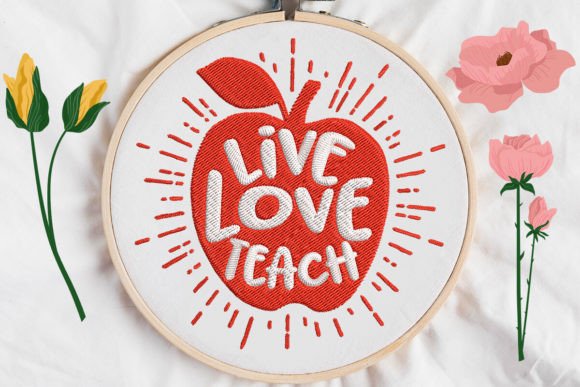 Live Love Teach Apple Teaching