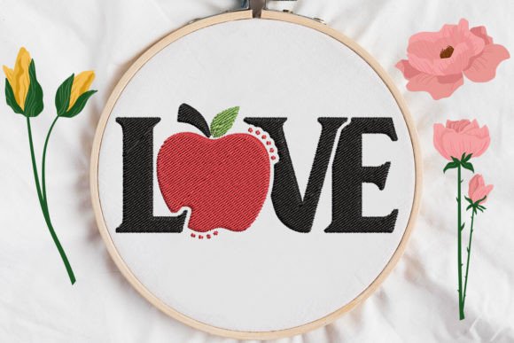 Love Sign Apple Teacher