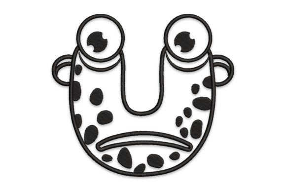 Monster Alphabet Letter U
