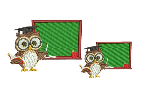 Teacher Owl Embroidery Design Review